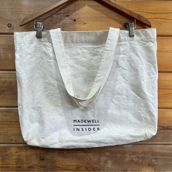 Madewell Insider Cotton Tote Rainbow Wave - Picture 2 of 11